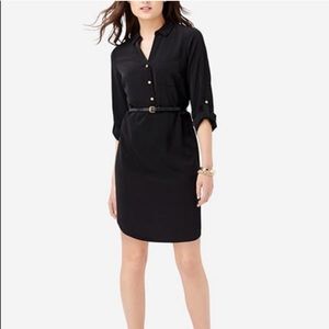 Black Shirt Dress
